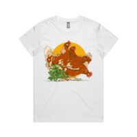 Chickens Maple Tee  Thumbnail