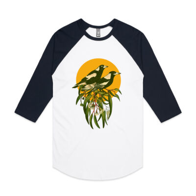 Magpies Baseball Tee Thumbnail