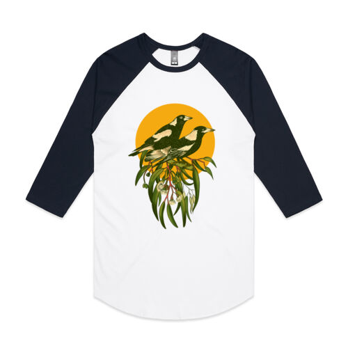Magpies Baseball Tee Thumbnail