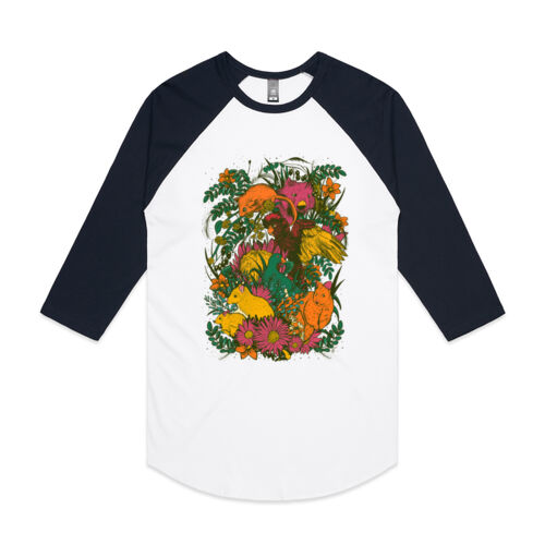 Tassie Creatures Baseball Tee Thumbnail