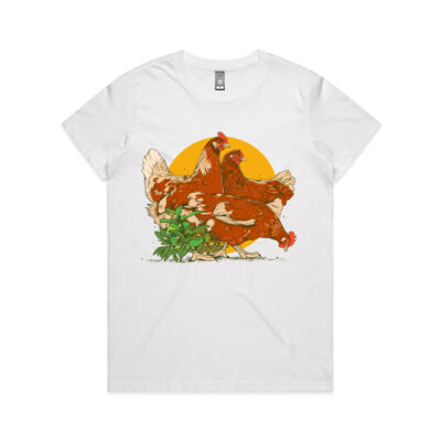 Chickens Maple Tee  Thumbnail