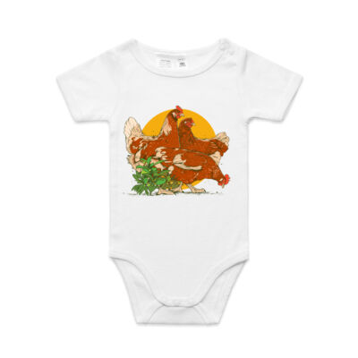 Chicken Baby Romper Thumbnail