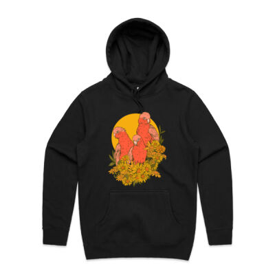 Pink Galahs Hoodie Thumbnail