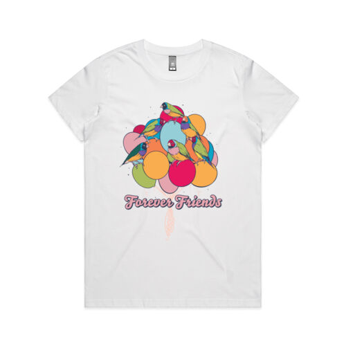 Friendly Finches Maple Tee Thumbnail