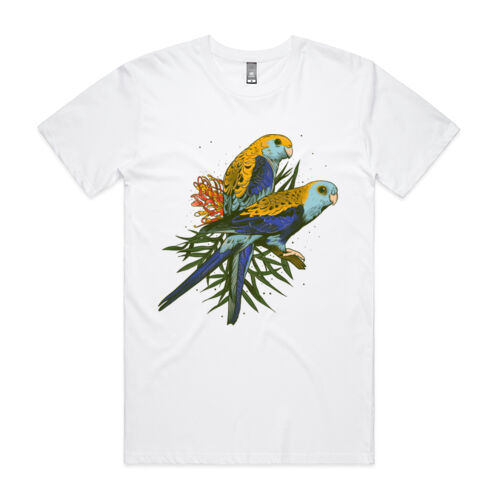 Pale-headed Rosellas - AS Colour - Staple Crew Tee (Premium) Thumbnail