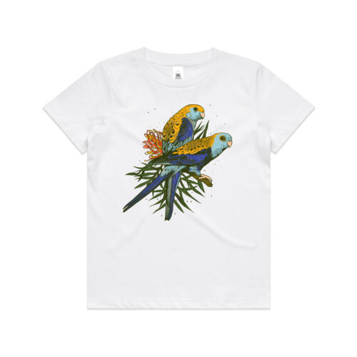 Pale-headed Rosellas - AS Colour - Kids Youth Tee Thumbnail